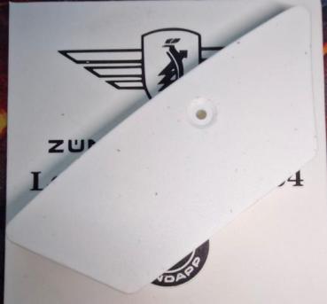 Preview: Zündapp Werkzeugfach Abdeckung Verschlußboden 440-​10.105 aus TPU , Dichtet perfekt ab ! Typ 433 , 437 Combinette
